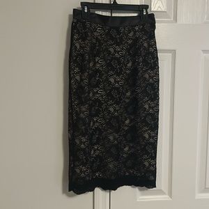 French connection midi skirt size 2